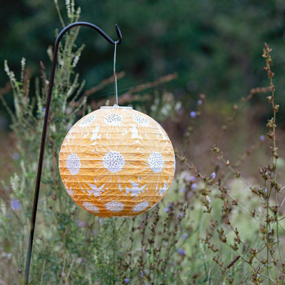 Soji Stella - Sunflower - 12" Solar Lantern | Plow & Hearth