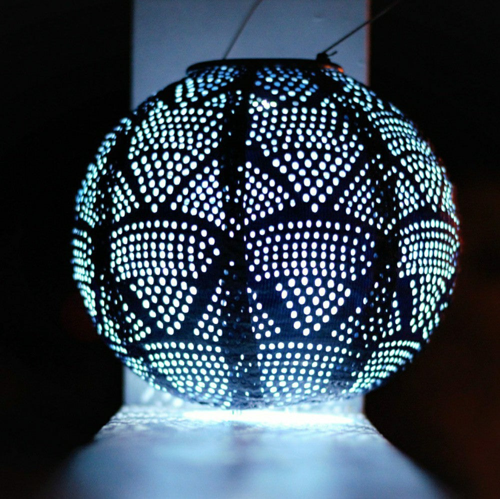 Soji Stella - Globe - 8" Solar Lantern | Plow & Hearth