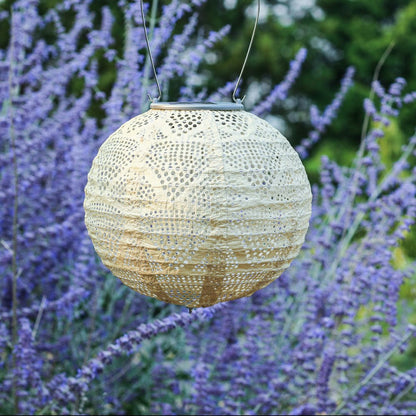 Soji Stella - Globe - 8" Solar Lantern | Plow & Hearth