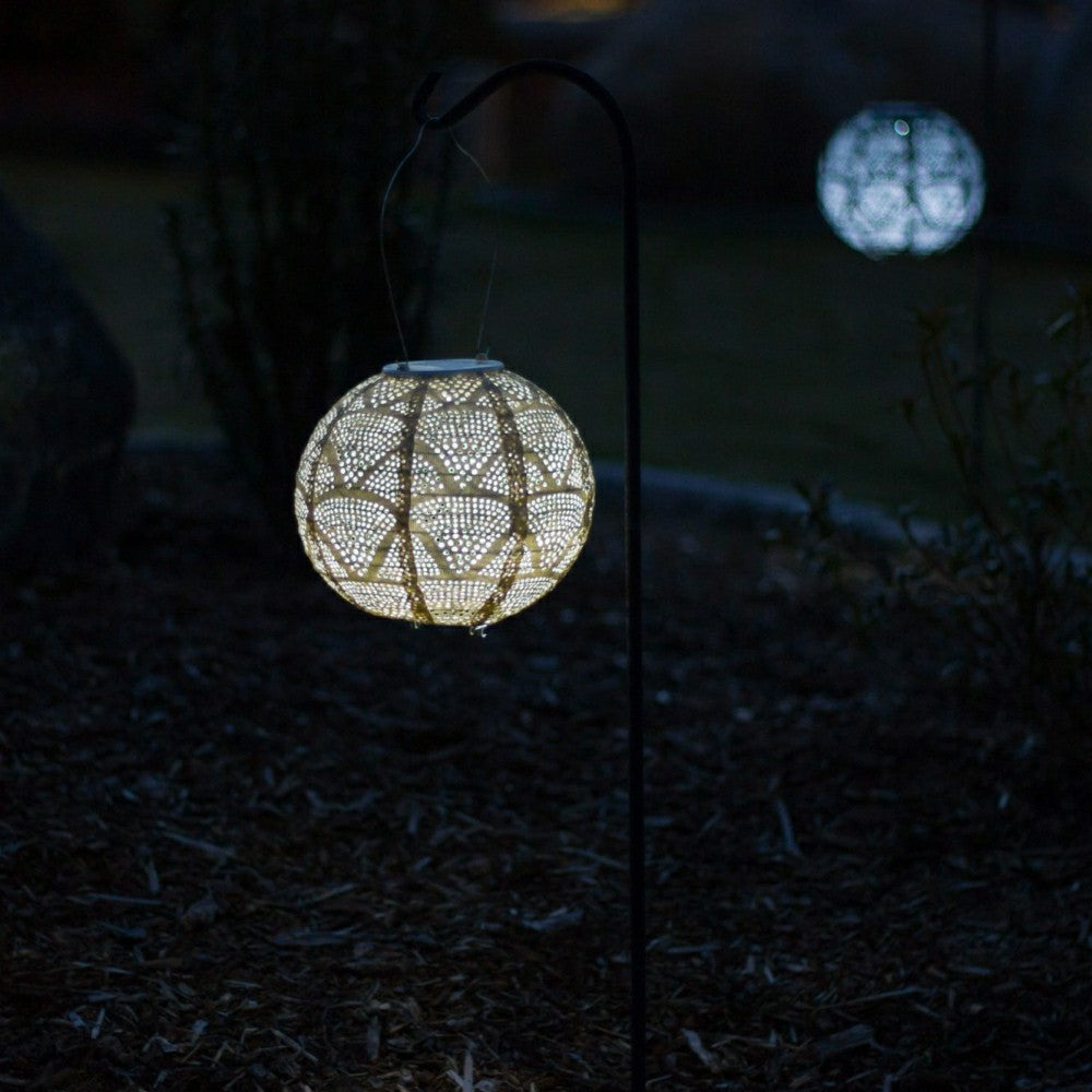 Soji Stella - Globe - 8" Solar Lantern | Plow & Hearth