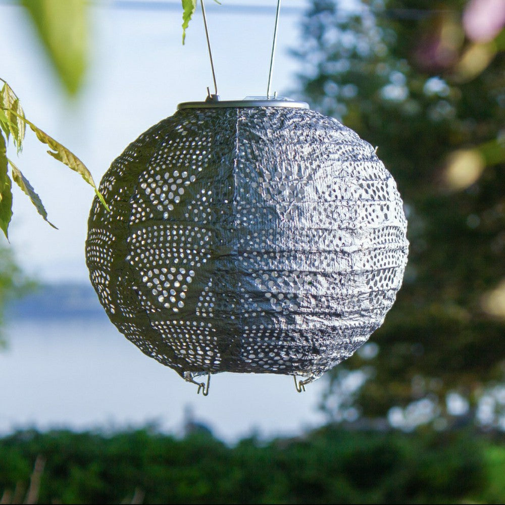 Soji Stella - Globe - 8" Solar Lantern | Plow & Hearth