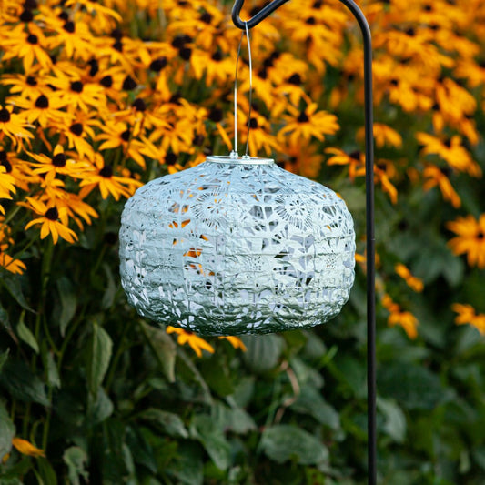 Soji Stella - Square - 11" Solar Lantern | Plow & Hearth