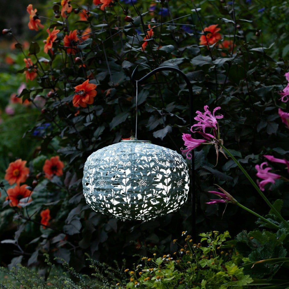 Soji Stella - Square - 11" Solar Lantern | Plow & Hearth