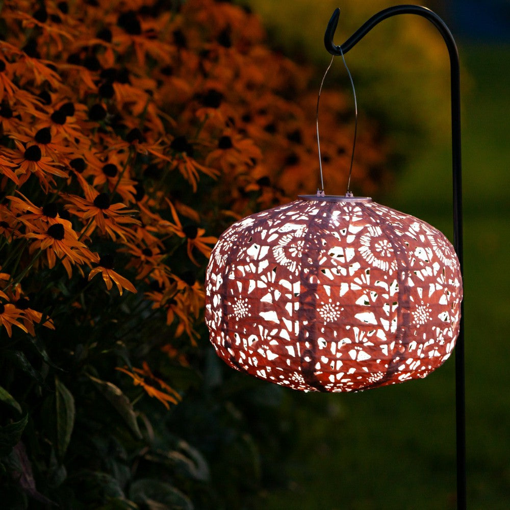 Soji Stella - Square - 11" Solar Lantern | Plow & Hearth