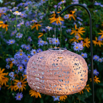 Soji Stella - Square - 11" Solar Lantern | Plow & Hearth