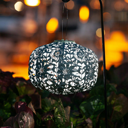 Soji Stella - Square - 11" Solar Lantern | Plow & Hearth
