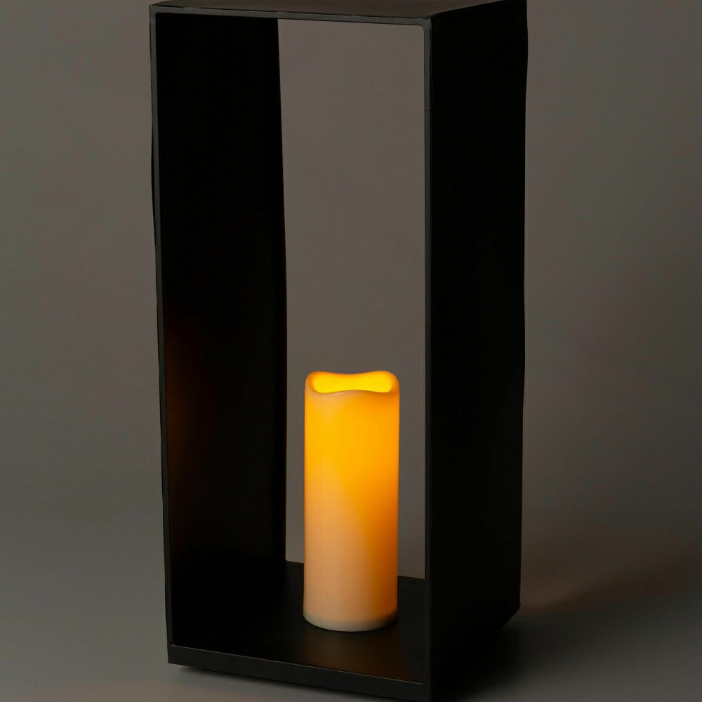 20" Candle Lantern with LED Light | Plow & Hearth