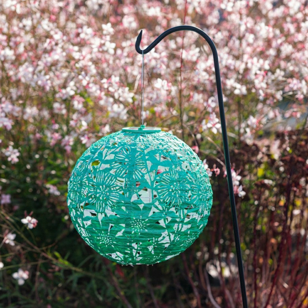 Soji Stella - Globe Sunflower - 12" Solar Lantern | Plow & Hearth