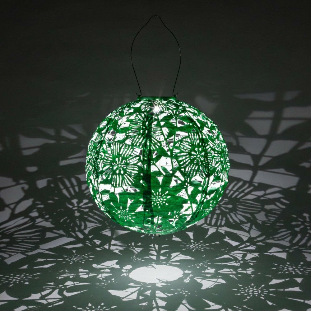 Soji Stella - Globe Sunflower - 12" Solar Lantern | Plow & Hearth