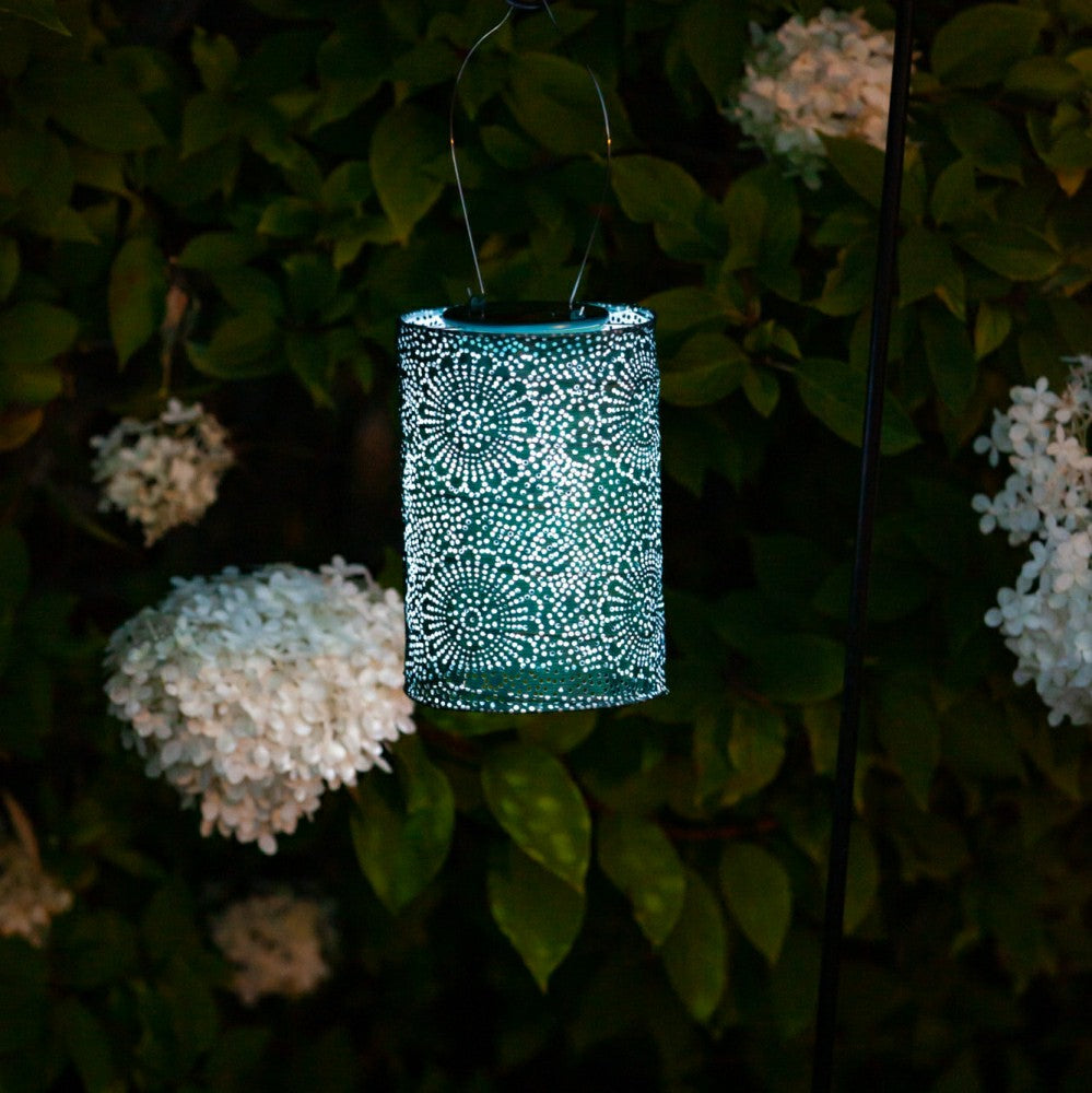 Soji Stella - Cylinder - 7.5" Solar Lantern | Plow & Hearth