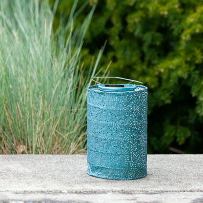 Soji Stella - Cylinder - 7.5" Solar Lantern | Plow & Hearth