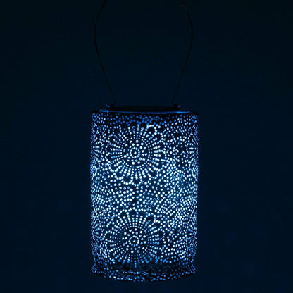 Soji Stella - Cylinder - 7.5" Solar Lantern | Plow & Hearth