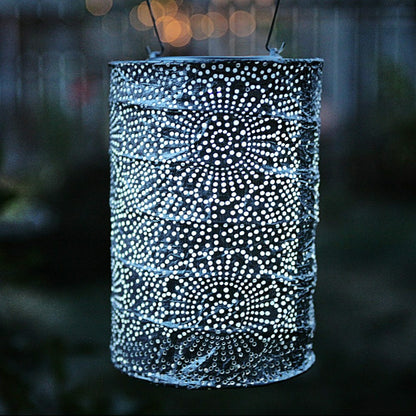 Soji Stella - Cylinder - 7.5" Solar Lantern | Plow & Hearth