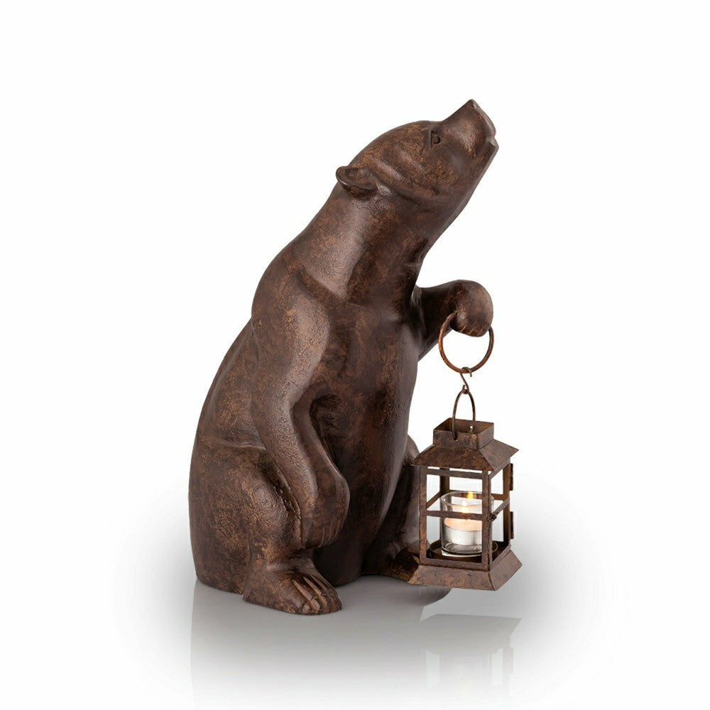 Bear with Lantern | Plow & Hearth