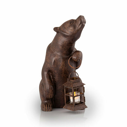 Bear with Lantern | Plow & Hearth