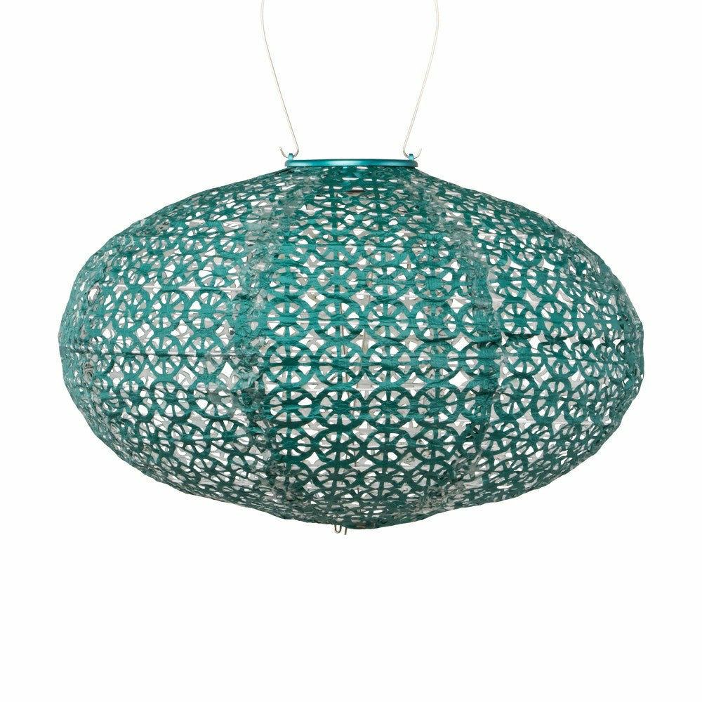 Soji Stella - Oval - 14" Solar Lantern | Plow & Hearth