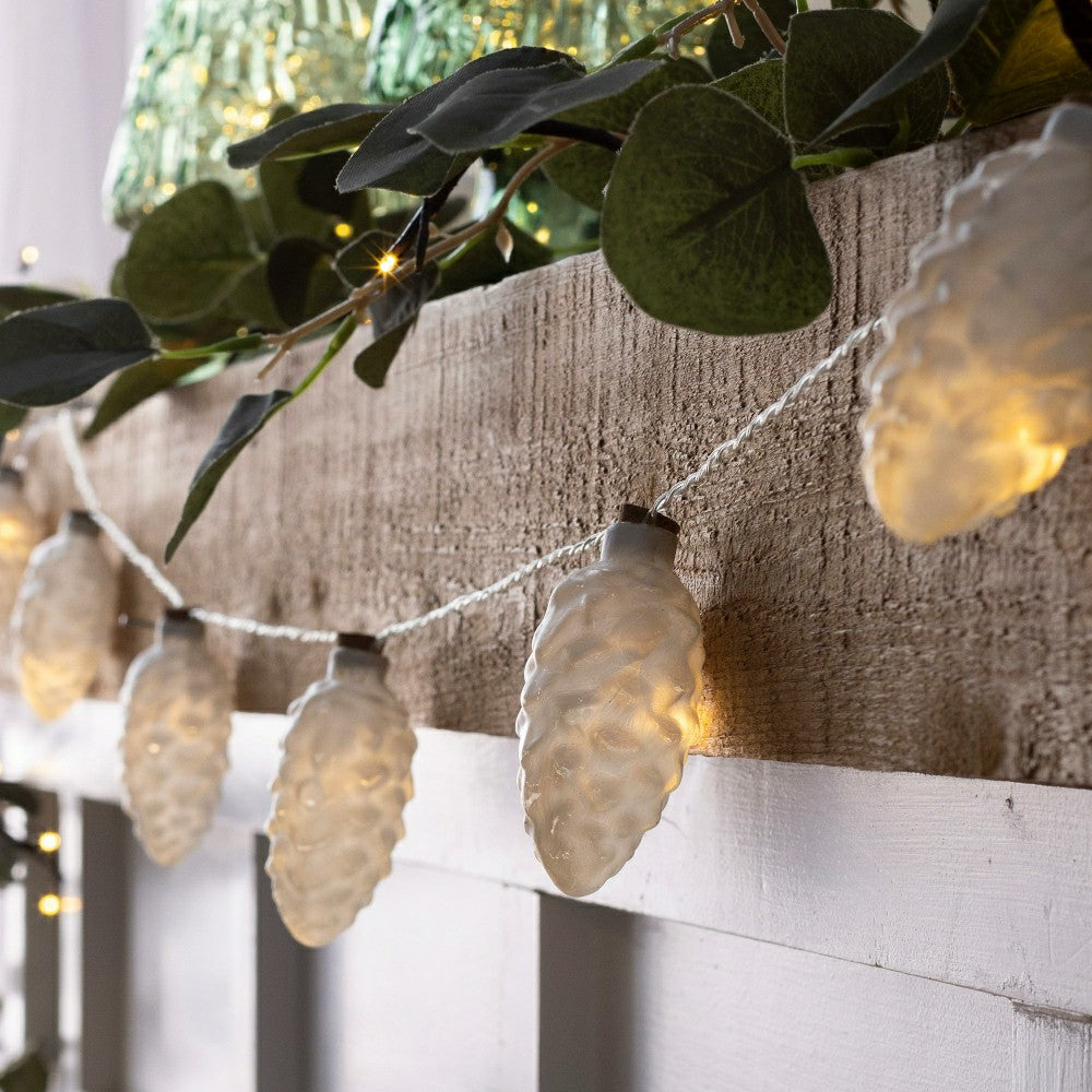 Globe Shaped Frosted String Light | Plow & Hearth