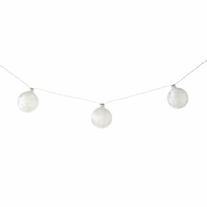 Globe Shaped Frosted String Light | Plow & Hearth