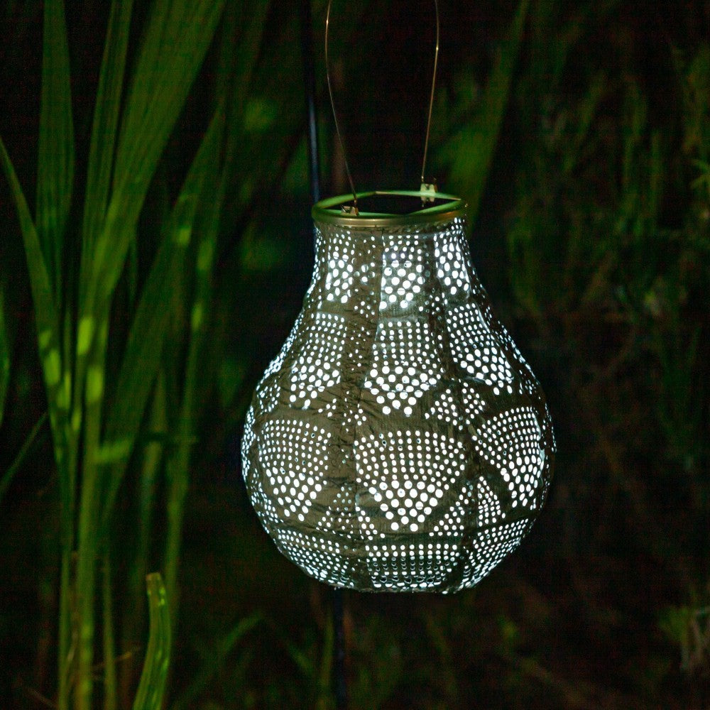 Soji Stella - Bulb - 8" Solar Lantern | Plow & Hearth