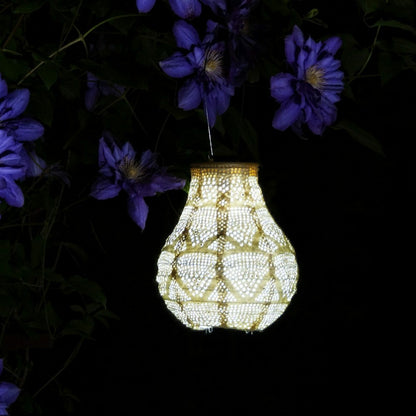 Soji Stella - Bulb - 8" Solar Lantern | Plow & Hearth