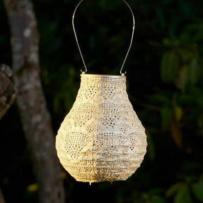 Soji Stella - Bulb - 8" Solar Lantern | Plow & Hearth