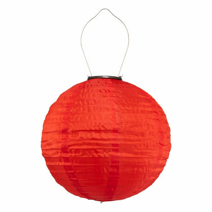 Soji Festival 12" Round Solar Lantern | Plow & Hearth