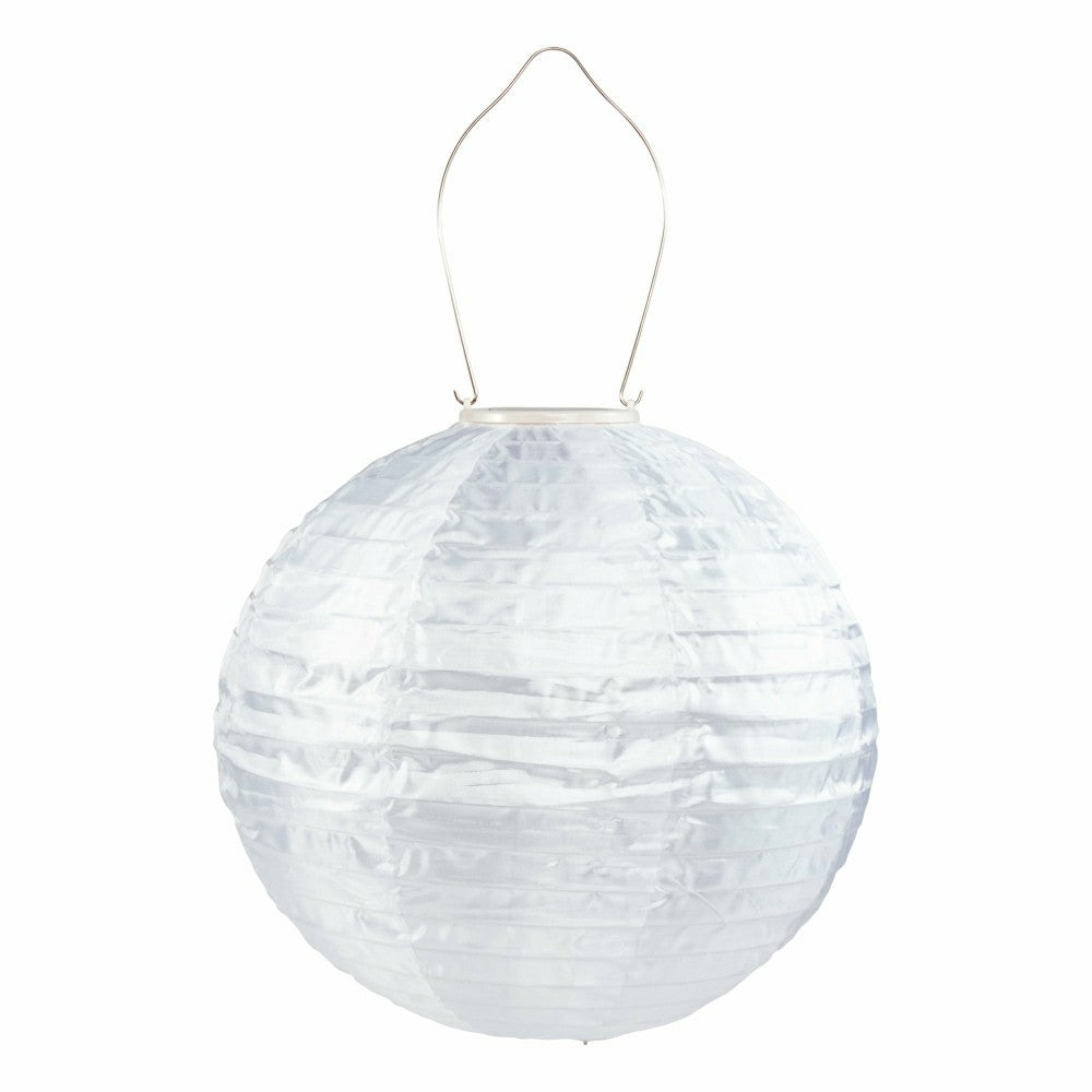 Soji Festival 12" Round Solar Lantern | Plow & Hearth