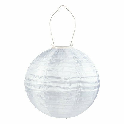 Soji Festival 12" Round Solar Lantern | Plow & Hearth