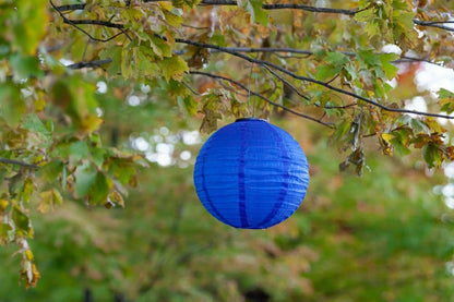 Soji Festival 12" Round Solar Lantern | Plow & Hearth