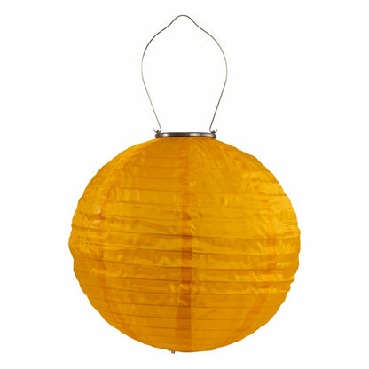 Soji Festival 12" Round Solar Lantern | Plow & Hearth
