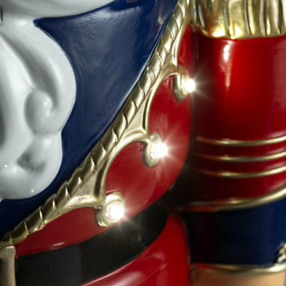 Indoor/Outdoor Lighted Nutcracker Shorty Statue | Plow & Hearth