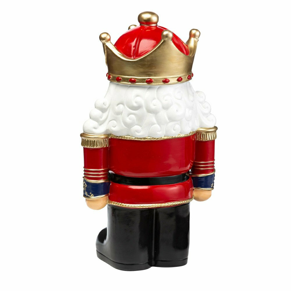 Indoor/Outdoor Lighted Nutcracker Shorty Statue | Plow & Hearth