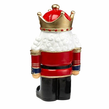 Indoor/Outdoor Lighted Nutcracker Shorty Statue | Plow & Hearth