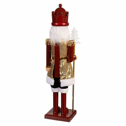 Nutcracker LED Musical Statue, 31"H | Plow & Hearth