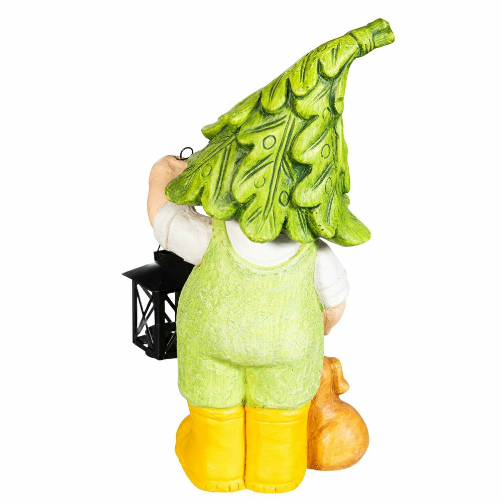 Garden Friends Statues with Lanterns, Set of 2 | Plow & Hearth