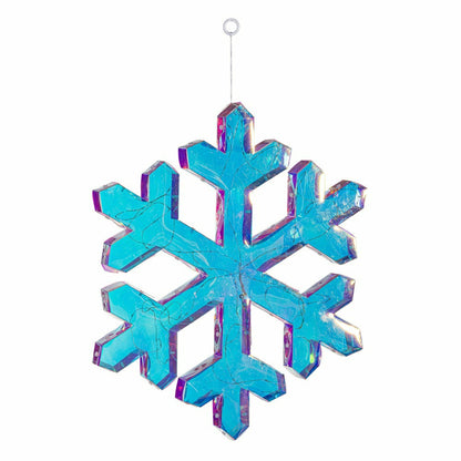 Pearl and Pine Outdoor Lamp & Lighting, LED Snowflake, 20"H | Plow & Hearth