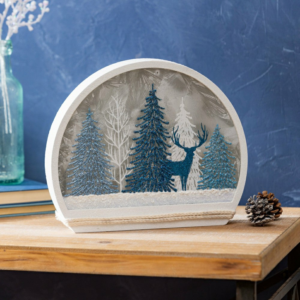 Winter Blues Lighted Orb | Plow & Hearth