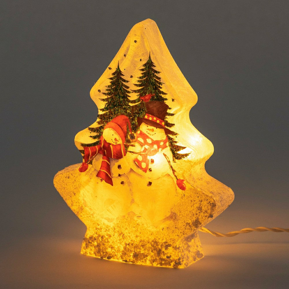Snowmen Tabletop Accent Light | Plow & Hearth