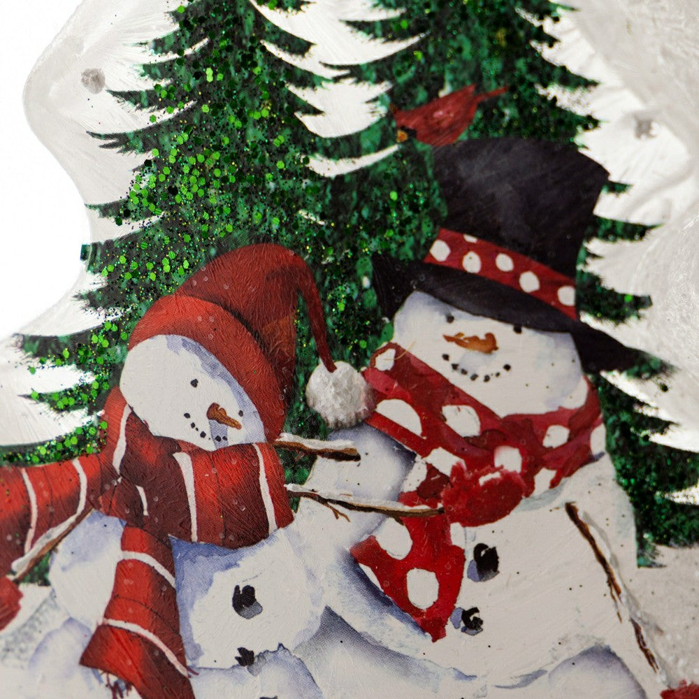 Snowmen Tabletop Accent Light | Plow & Hearth