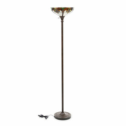 Filigree Stained Glass Floor Lamp | Plow & Hearth