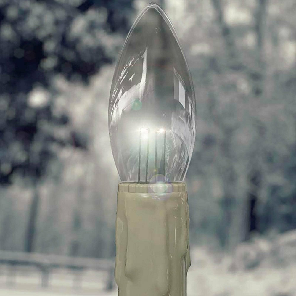 Adjustable Window Candle with Timer, Set of 4 | Plow & Hearth