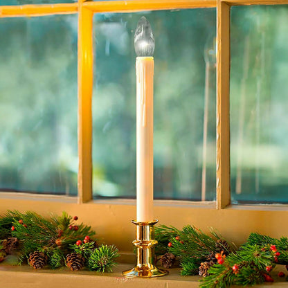 Adjustable Window Candle with Timer, Set of 2 | Plow & Hearth