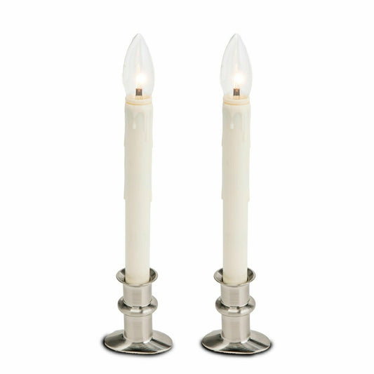 Adjustable Window Hugger Candles, Set of 2 | Plow & Hearth