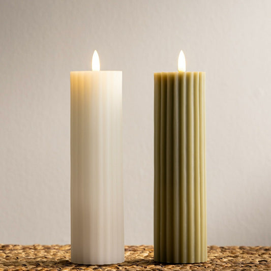 LED Flameless Candle, 9" | Plow & Hearth