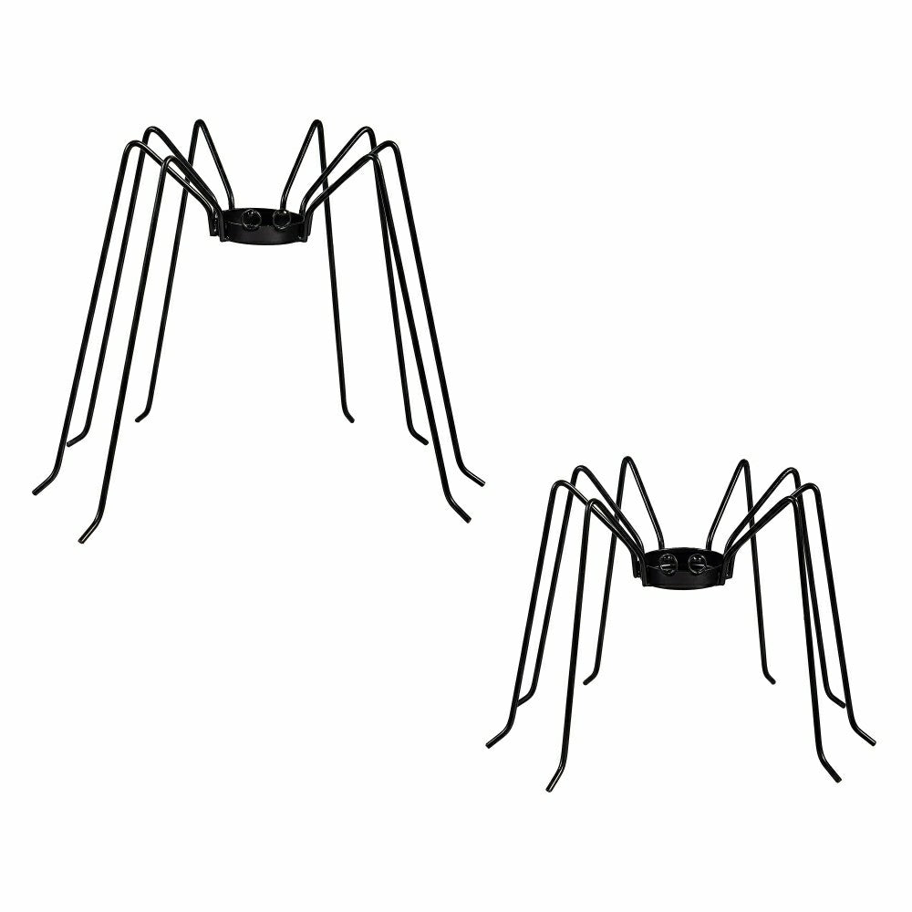Haunted House Spider Metal Candle Holder Set | Plow & Hearth