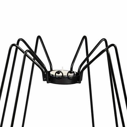 Haunted House Spider Metal Candle Holder Set | Plow & Hearth