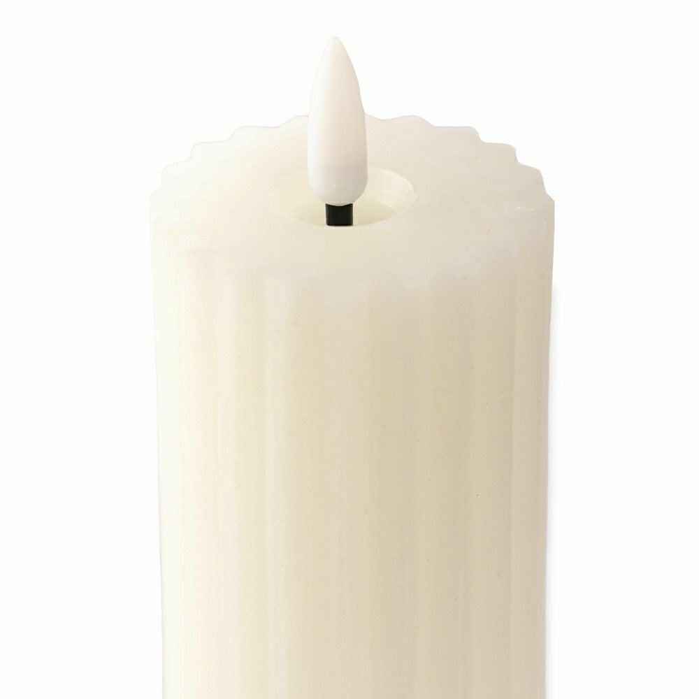 Tall LED Carved Candle | Plow & Hearth