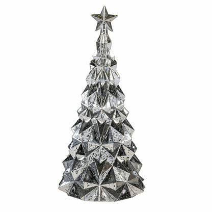 Season to Sparkle LED Table Decor Christmas Tree Acrylic Lantern, 9.75 | Plow & Hearth