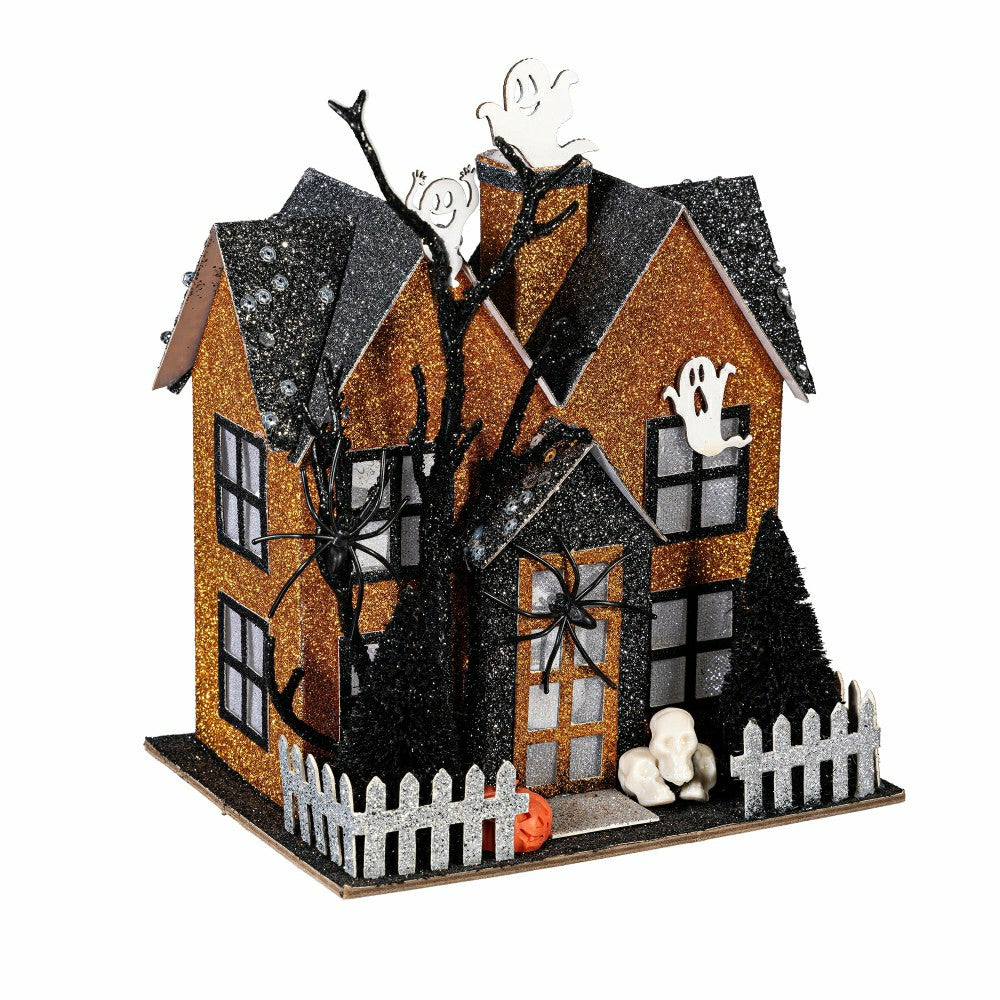 Haunted House LED Table Décor, 8.25"H | Plow & Hearth