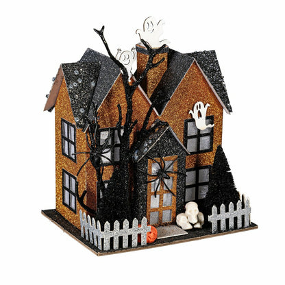 Haunted House LED Table Décor, 8.25"H | Plow & Hearth